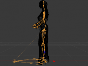 Woman in a Dress 056 Modèle 3D