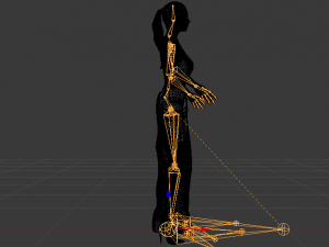 Woman in a Dress 059 3D Model