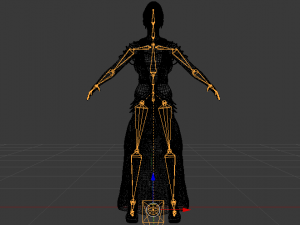 Woman in a Dress 062 3D Model