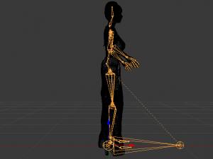 Woman in a Dress 062 3D Model
