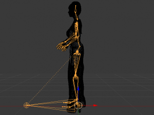 Woman in a Dress 062 3D Model