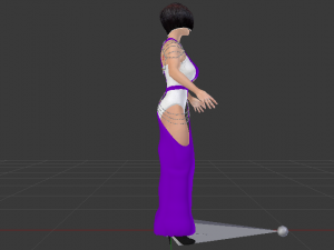 Woman in a Dress 063 Modèle 3D