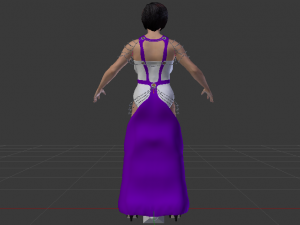 Woman in a Dress 063 Modèle 3D