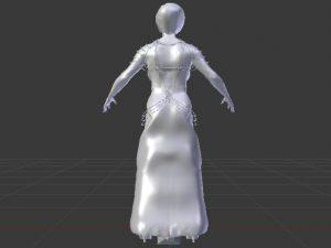 Woman in a Dress 063 Modèle 3D