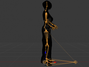 Woman in a Dress 063 Modèle 3D