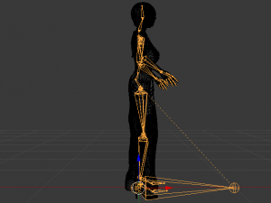 Woman in a Dress 064 3D Model