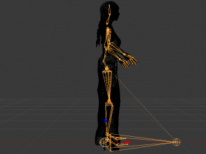 Woman in a Dress 065 3D Model