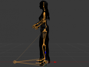 Woman in a Dress 065 3D Model