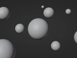 Bubbles - made in Blender 3D Model
