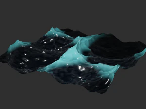 Ocean - made in Blender 3D Model