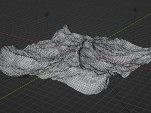 Ocean - made in Blender Modello 3D