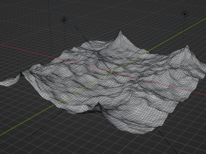 Ocean - made in Blender Modello 3D