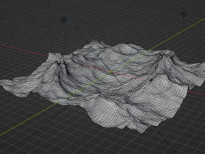 Ocean - made in Blender Modello 3D