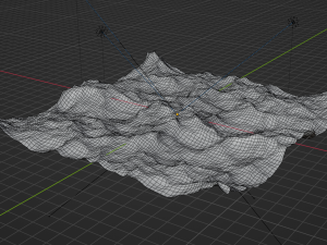 Ocean - made in Blender Modello 3D