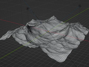 Ocean - made in Blender 3D Model