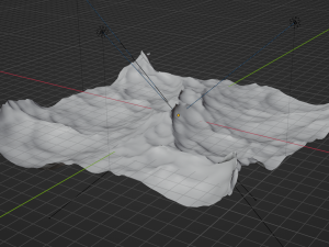 Ocean - made in Blender Modello 3D