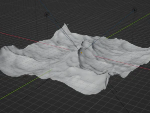 Ocean - made in Blender 3D Model