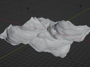 Ocean - made in Blender Modello 3D