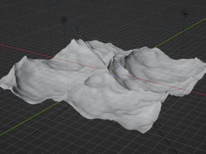 Ocean - made in Blender 3D Model