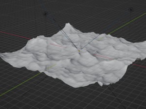 Ocean - made in Blender Modello 3D