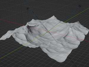 Ocean - made in Blender Modello 3D