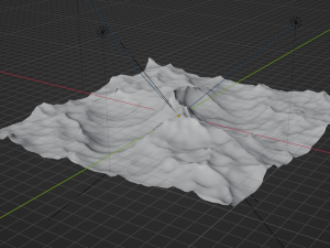 Ocean - made in Blender Modello 3D