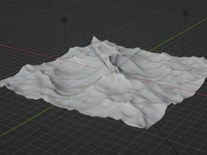 Ocean - made in Blender 3D Model