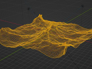 Ocean - made in Blender 3D Model