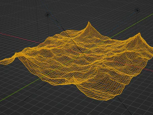 Ocean - made in Blender 3D Model