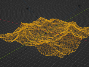 Ocean - made in Blender Modello 3D