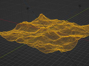 Ocean - made in Blender Modello 3D
