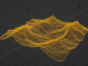 Ocean - made in Blender Modello 3D