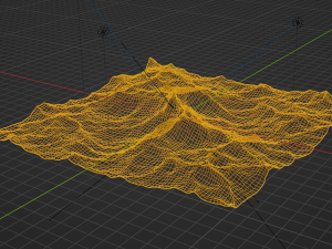 Ocean - made in Blender Modello 3D