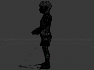 Baby Boy in a Jumper 03 3Dモデル