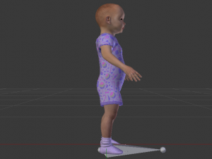 Baby Boy in a Jumper 04 Modelo 3D