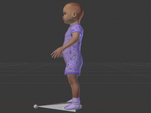 Baby Boy in a Jumper 04 Modelo 3D