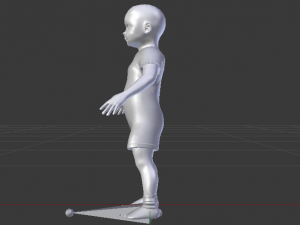 Baby Boy in a Jumper 04 Modelo 3D