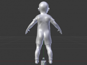 Baby Boy in a Jumper 04 Modelo 3D