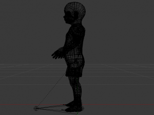 Baby Boy in a Jumper 04 Modelo 3D