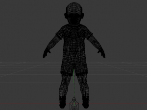 Baby Boy in a Jumper 04 Modelo 3D