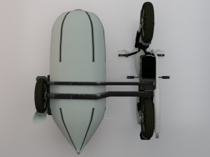 Hagrids Motorcycle 3D Модель