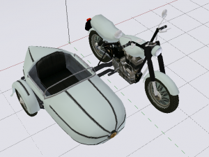 Hagrids Motorcycle 3D Модель