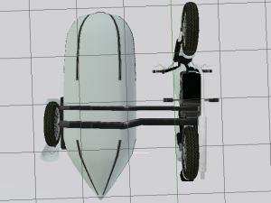 Hagrids Motorcycle 3D Модель