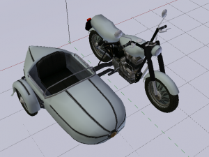 Hagrids Motorcycle 3D Модель