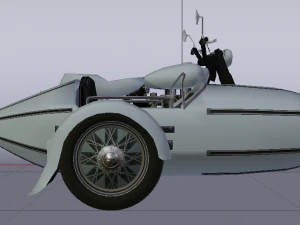 Hagrids Motorcycle 3D Model