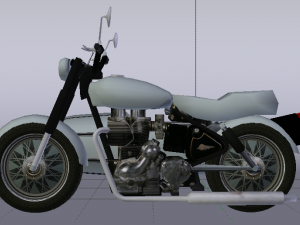 Hagrids Motorcycle 3D Модель