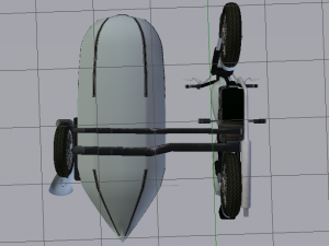 Hagrids Motorcycle 3D Модель