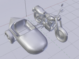 Hagrids Motorcycle 3D Модель