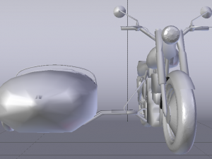 Hagrids Motorcycle 3D Модель