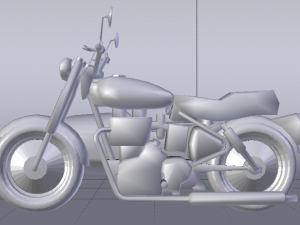 Hagrids Motorcycle 3D Модель